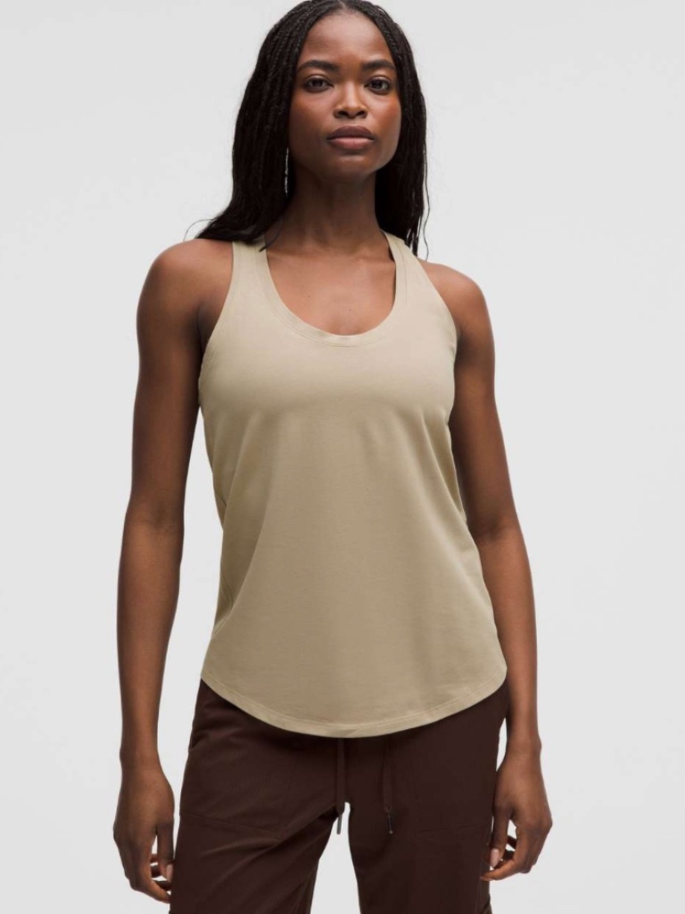 Lululemon Love Tank Top Sold Out Color Sheer Oak. New With Tags SZ 12